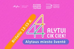 Alytus kviečia švęsti – kokią programą šiemet žada miesto šventė? PROGRAMA