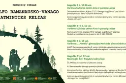Iš renginių ciklo „Adolfo Ramanausko-Vanago atminties kelias. Istorijos ir pilietiškumo sklaida“