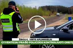 Žirgų gatvės gyventojai prašo policijos sustiprinti greičio kontrolę