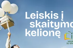 Dešimtmetį minintis skaitymo iššūkis  „Vasara su knyga“ kviečia į skaitymo kelionę