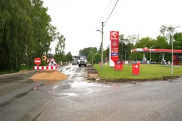 Kauno gatvėje perkeltas kelio ženklas „Įvažiuoti draudžiama"