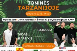 Joninės Tarzanijoje:  linksmybės iki paryčių