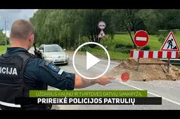 Uždarius Kauno ir Tvirtovės gatvių sankryžą, prireikė policijos patrulių