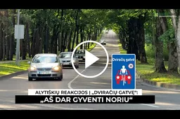 Alytiškių reakcijos į „Dviračių gatvę“: „Aš dar gyventi noriu“
