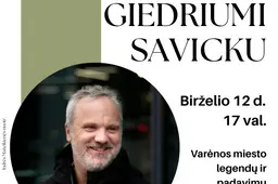 Varėnoje – įkvepiantis susitikimas su Giedriumi Savicku