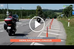 Planuota panaikinti vieną įvažiavimą į Daugus