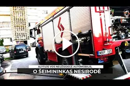 Alytuje vos neužsidegė automobilis, o šeimininkas nesirodė