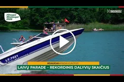 Laivų parade – rekordinis dalyvių skaičius