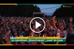 Daugai ir iškilmingai, ir linksmai paminėjo Valstybės dieną