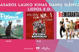 Šiandien Alytaus Dainų slėnyje – vasaros kino vakaras po atviru dangumi