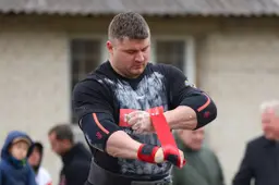 Alytiškis Modestas Struckus – antras „Pasaulio taurės 2025“ galiūnų varžybose