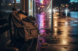 Alytuje, autobusų stotelėje, pavogta kuprinė su brangiu kompiuteriu