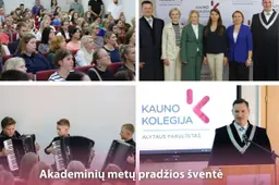 Naujieji akademiniai metai Kauno kolegijos Alytaus fakultete: šventė, rezultatai, perspektyvos