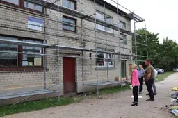 Praniūnų bibliotekoje ir socialiniame būste vyksta svarbūs remonto darbai