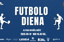 Futbolo diena Alytuje – žaidimai, pramogos ir rungtynės!