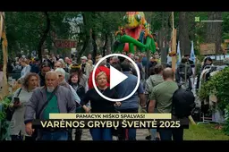 Varėnoje - tradicinė Grybų šventė (video)