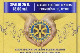 Alytaus „Rotary“ klubas kviečia padėti Kremenčukui: renkamos lėšos gyvybiškai svarbiems aparatams
