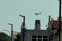 NATO pajėgų karo lėktuvas suko ratus virš Alytaus/ VIDEO