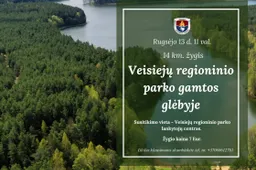 Kviečia į žygį „Veisiejų regioninio parko gamtos glėbyje“