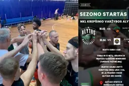 NKL: „Alytus“ pradeda sezoną prieš „Šilutę“