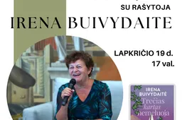 Susitikimas su Irena Buivydaite Varėnos viešojoje bibliotekoje