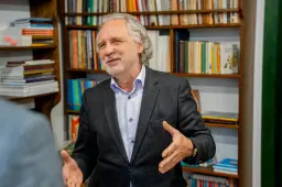 Pasveikintas Menų ir dizaino mokymo centro vadovas Arvydas Švirmickas