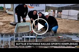 Alytus turės vieną didžiausių ir moderniausių padelio kortų šalyje VIDEO