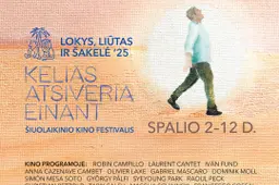 Šiuolaikino kino festivalis „Lokys, liūtas ir šakelė 2025” Alytuje spalio 2 – 12 dienomis kviečia pamatyti net 12 filmų