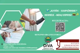 Renginys „Alytiški – susipažinkime!“