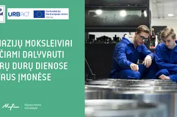 Gimnazijų moksleiviai kviečiami dalyvauti atvirų durų dienose Alytaus įmonėse
