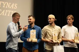 Alytaus sportininkas Edminas Dabušinskas sužibėjo „Lietuvos Downhill Taurės“ apdovanojimuose