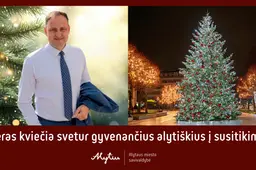 Alytus kviečia svetur gyvenančius alytiškius į jaukų kalėdinį susitikimą