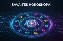 Astrologinė prognozė gruodžio 22–28 d.