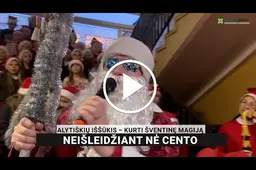 Alytiškių iššūkis – kurti šventinę magiją neišleidžiant nė cento