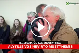 R. Žemaitaičio komandos vizitas Alytuje vos nevirto muštynėmis
