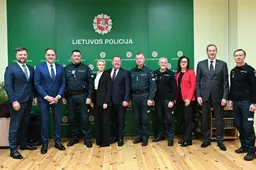 Pasveikino naujai paskirtus policijos vadovus