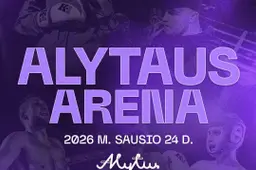 Jau rytoj Alytus virs kovų arena: vyks mėgėjų turnyras mero taurei laimėti