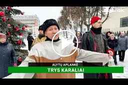 Alytų aplankė Trys Karaliai