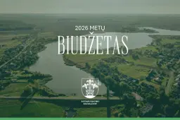 Patvirtintas 2026 m. Alytaus rajono biudžetas: investicijos į švietimą, saugumą ir rajono augimą