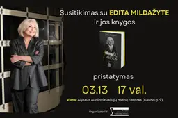 Atvira Editos Mildažytės išpažintis Alytuje: „Mano gyvenime buvo dalykų, kurių nepapasakoti – nuodėmė“