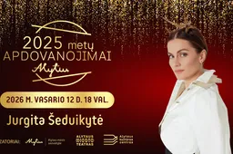 Alytaus metų apdovanojimai 2025 pakvies alytiškius į iškilmingą vakarą su Jurga Šeduikyte