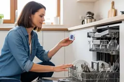 Kodėl net ir po plovimo indai kartais lieka su dėmėmis
