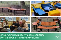 Prasideda Alytaus miesto savivaldybės mokinių dalyvaujamojo biudžeto iniciatyvos atrankos ir finansavimo konkursas  – teikite prašymus!