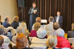 Balbieriškyje pristatyta popiežiaus Pranciškaus autobiografija „VILTIS“