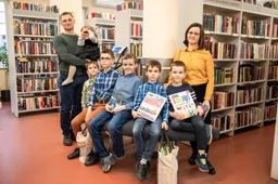 Alytaus Jurgio Kunčino viešosios bibliotekos lankytojai: įkvepiantis šeimos pavyzdys!