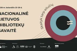 Kviečiame į Nacionalinei Lietuvos bibliotekų savaitei skirtus renginius!