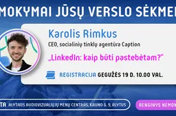 Nemokami mokymai Alytaus verslams: „LinkedIn: kaip būti pastebėtam?“