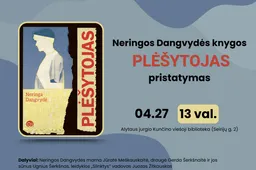Neringos Dangvydės knygos „Plėšytojas“ pristatymas