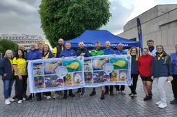 Alytų pasiekė tarptautinė LIONS taikos estafetė: dviratininkų iššūkiai ir tikroji bendrystė kelyje į Vatikaną