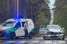 Avarija Alytuje: susidūrė Škoda ir BMW automobiliai